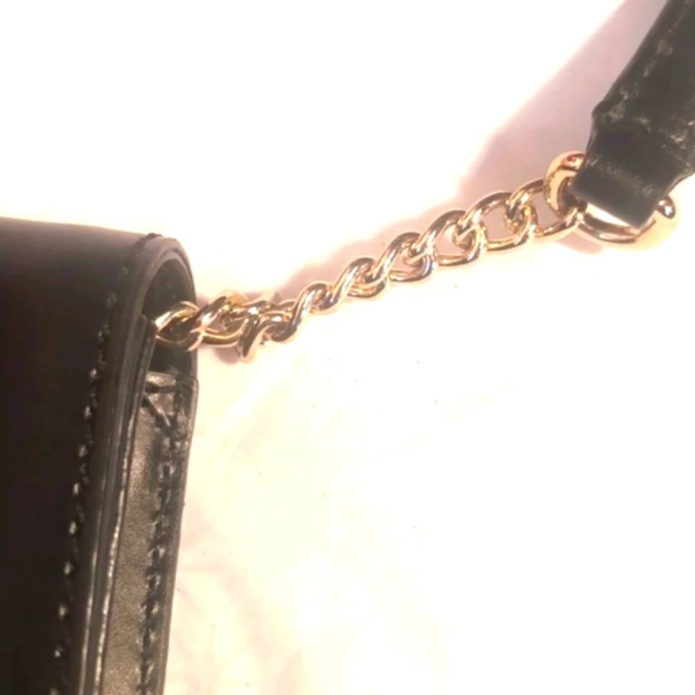 Kate Spade Madison Small Flap Crossbody Bag - Black Saffiano Leather